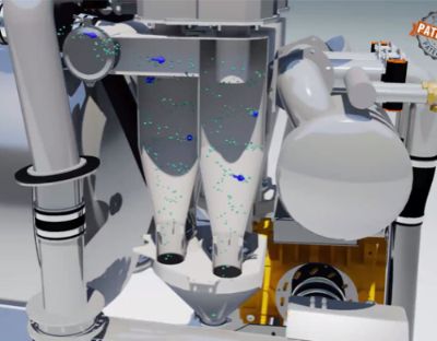 KOKS CycloVac wet and dry vacuum truck cyclone filter technology